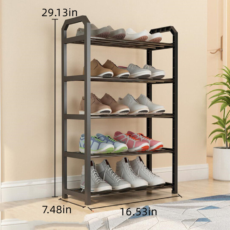 Wayfair 10 pair shoe rack hot sale